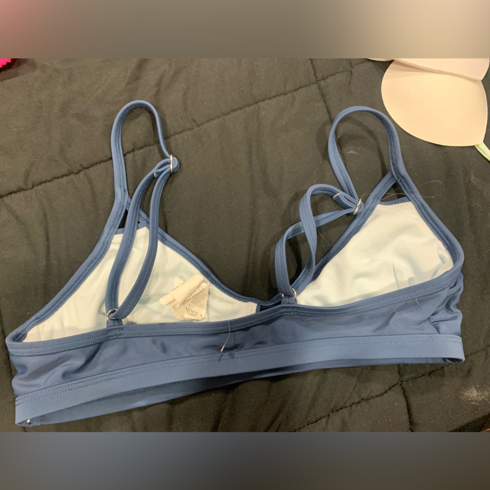 Navy blue bikini set. Never been worn